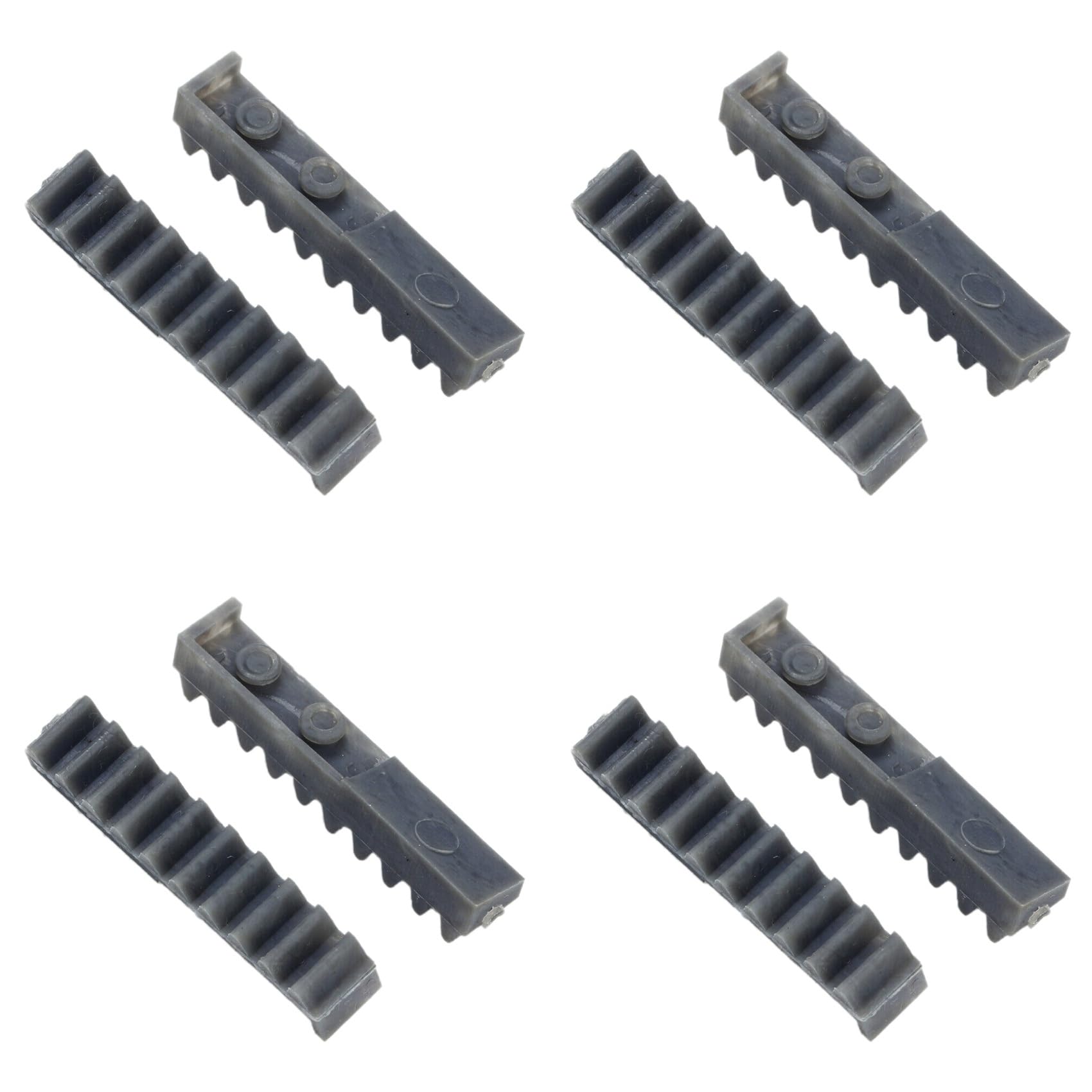 Hndhbfgrt Knitting Machine Side Rack, 4 Pair Plastic L/R Side Rack Accessory for Silver Reeds Knitting Machine SK155 SK280 SK218