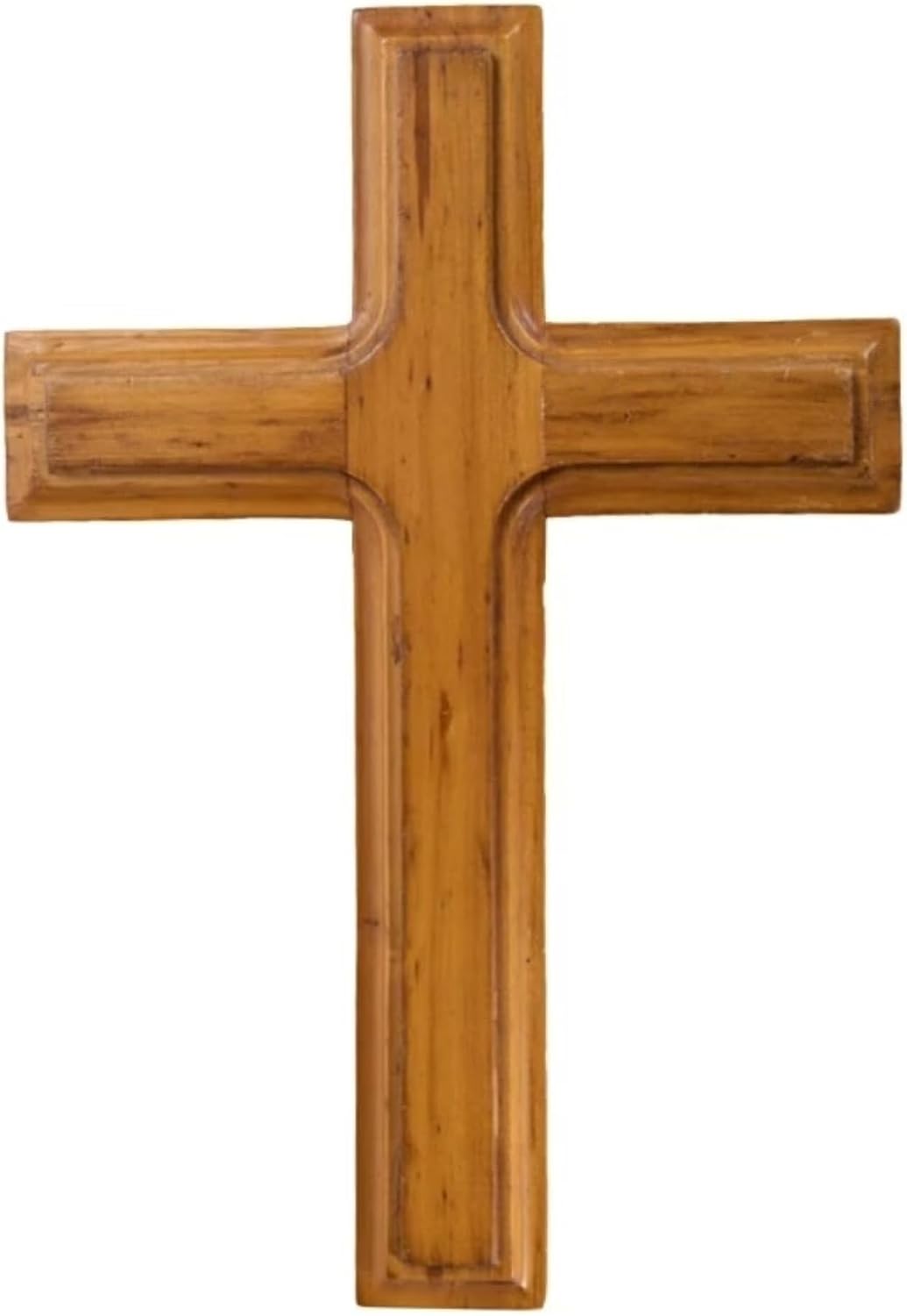 Devotional Gifts Uk Wooden Cross. Plain Wood Cross. Holy Land Wood Cross.Olive Wood Cross. By Wood Cross
