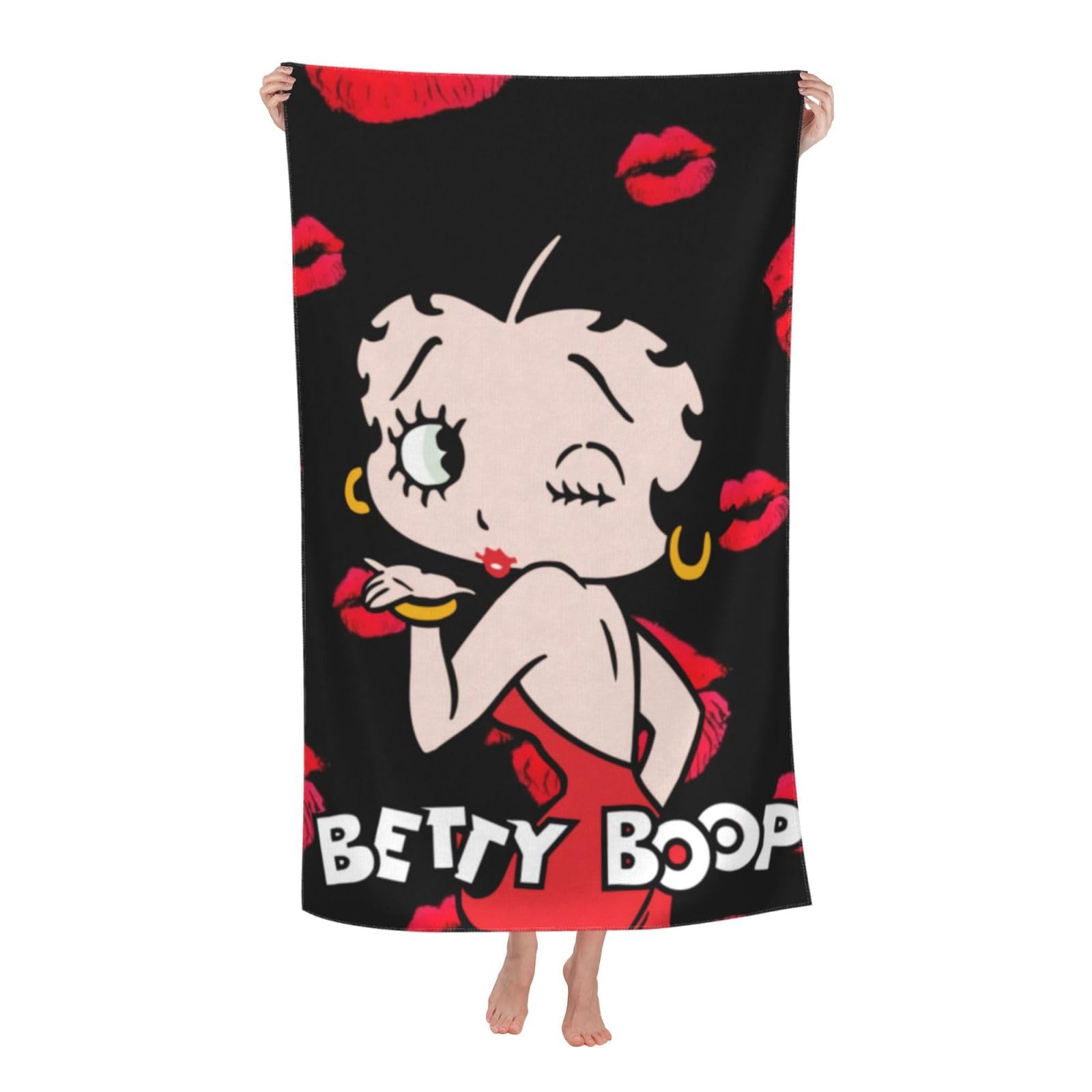 Amazon｜ベティちゃん ベティブープ (21) バスタオル 大判 吸水