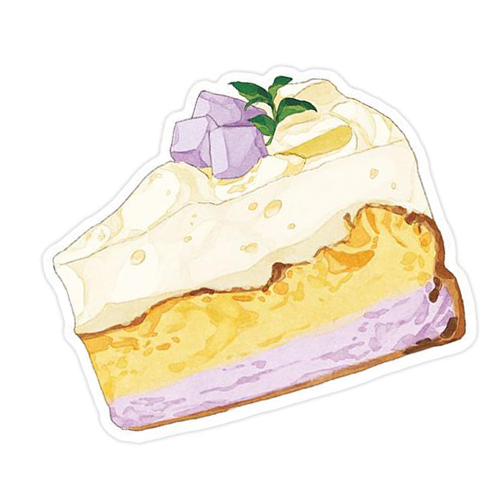 Jazuaiao Lovely Stickier Note Simple Memos Pad Easy to Write Dessert Cake Sweet Station Series Stickier Lovely Memos
