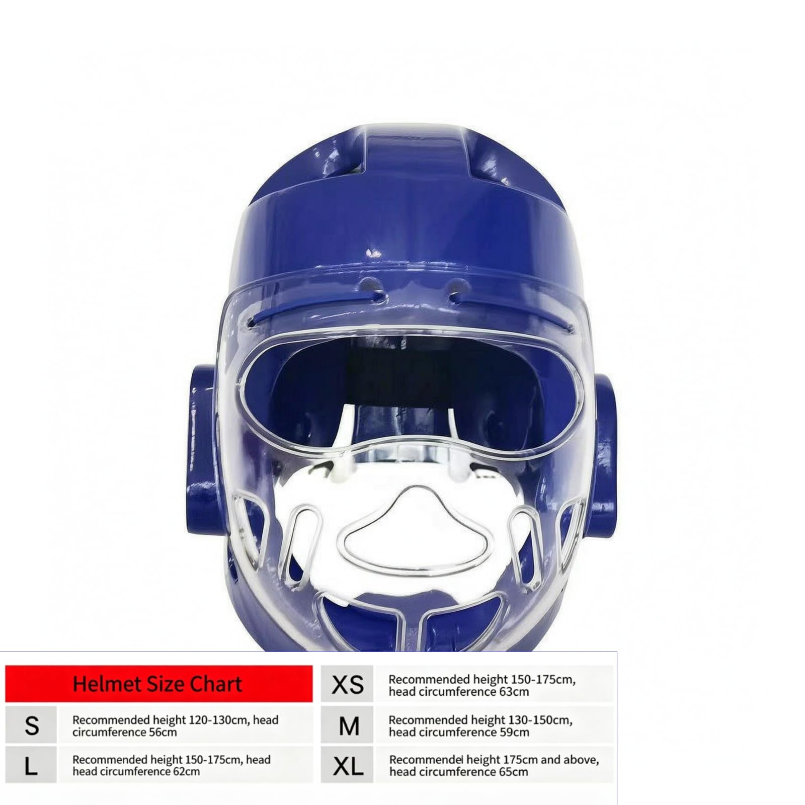 Casco con Protezione Auricolare | Ampia Copertura Del, Casco da, Resistente, Atleti per marziali Marziali, XL