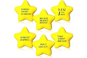 Chalyna Stress Balls, Motivational Star Stress Balls Bulk Sensory Toys