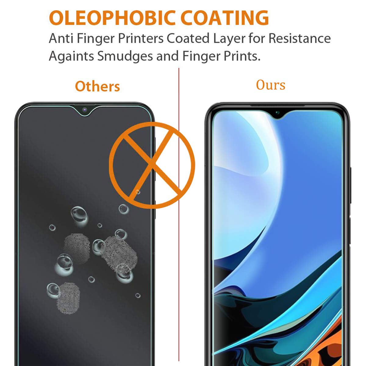 Pack 2X Pellicola salvaschermo per XIAOMI REDMI Note 9 - Note 9 5G - Note 9T, Vetro temperato, di qualità Premium