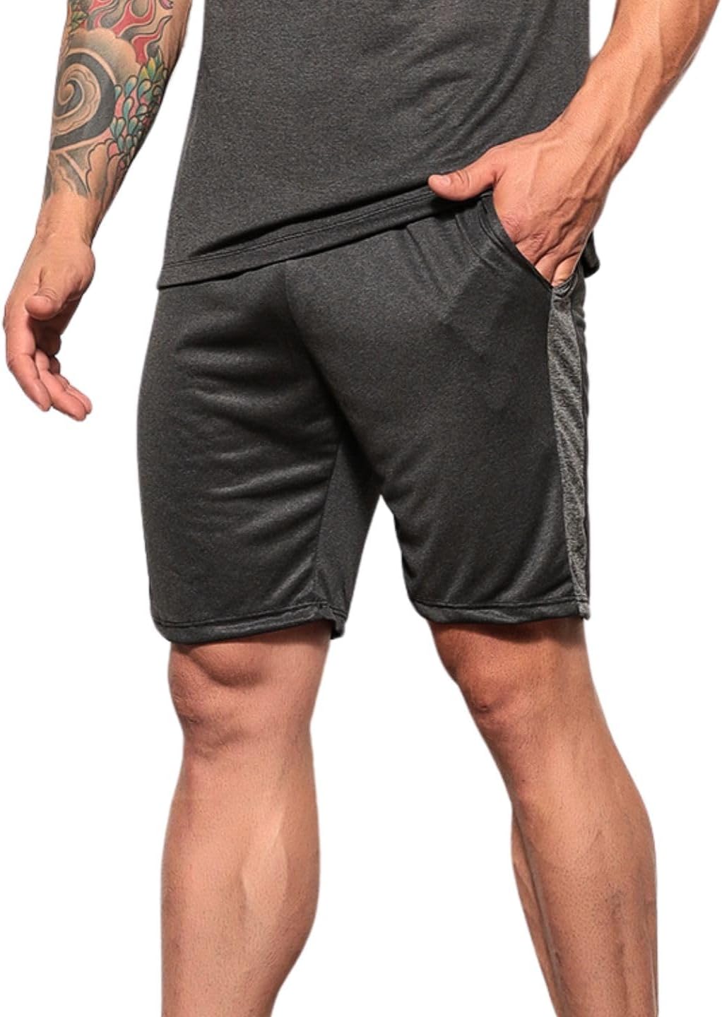 Genérico Kit 4 Shorts Masculino Dry Fit Academia Fitness Com Bolsos Malha Fria Genérico Kit 4 Shorts Masculino Dry Fit Academia Fitness Com Bolsos Malha Fria