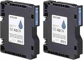 Amazon.co.jp: リコー SGカートリッジ GC42CH 2本セット シアン