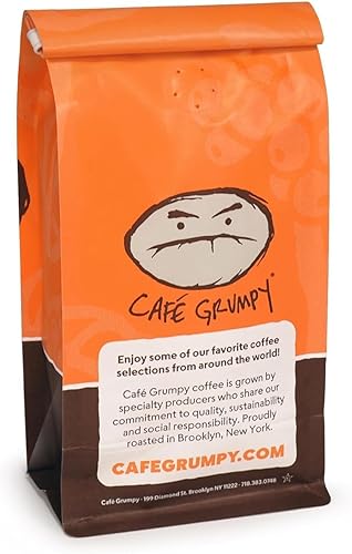 Miniatura 9 de Café Grumpy Café - Mezcla rompecorazones, bolsa de 12 onzas, tostado medio, goteo, prensa francesa, vertido, preparación fría (filtro  goteo)