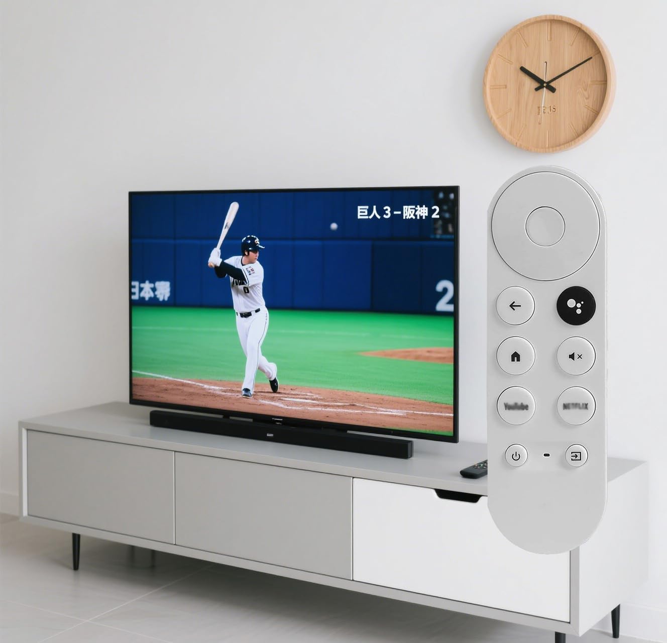 Amazon.co.jp: chromecast with google tv 交換用音声リモコン G9N9N