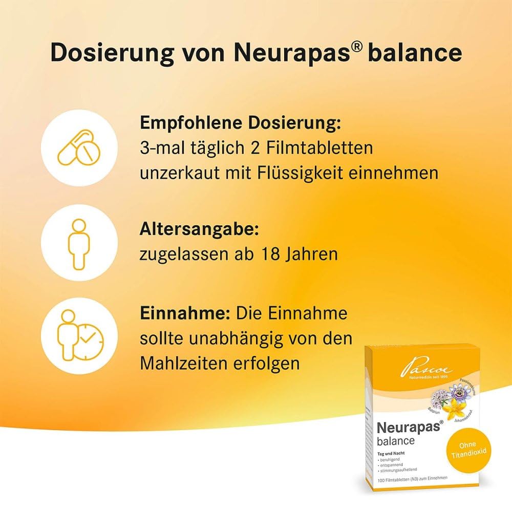 Neurapas balance Filmtabletten, 500 St. Tabletten