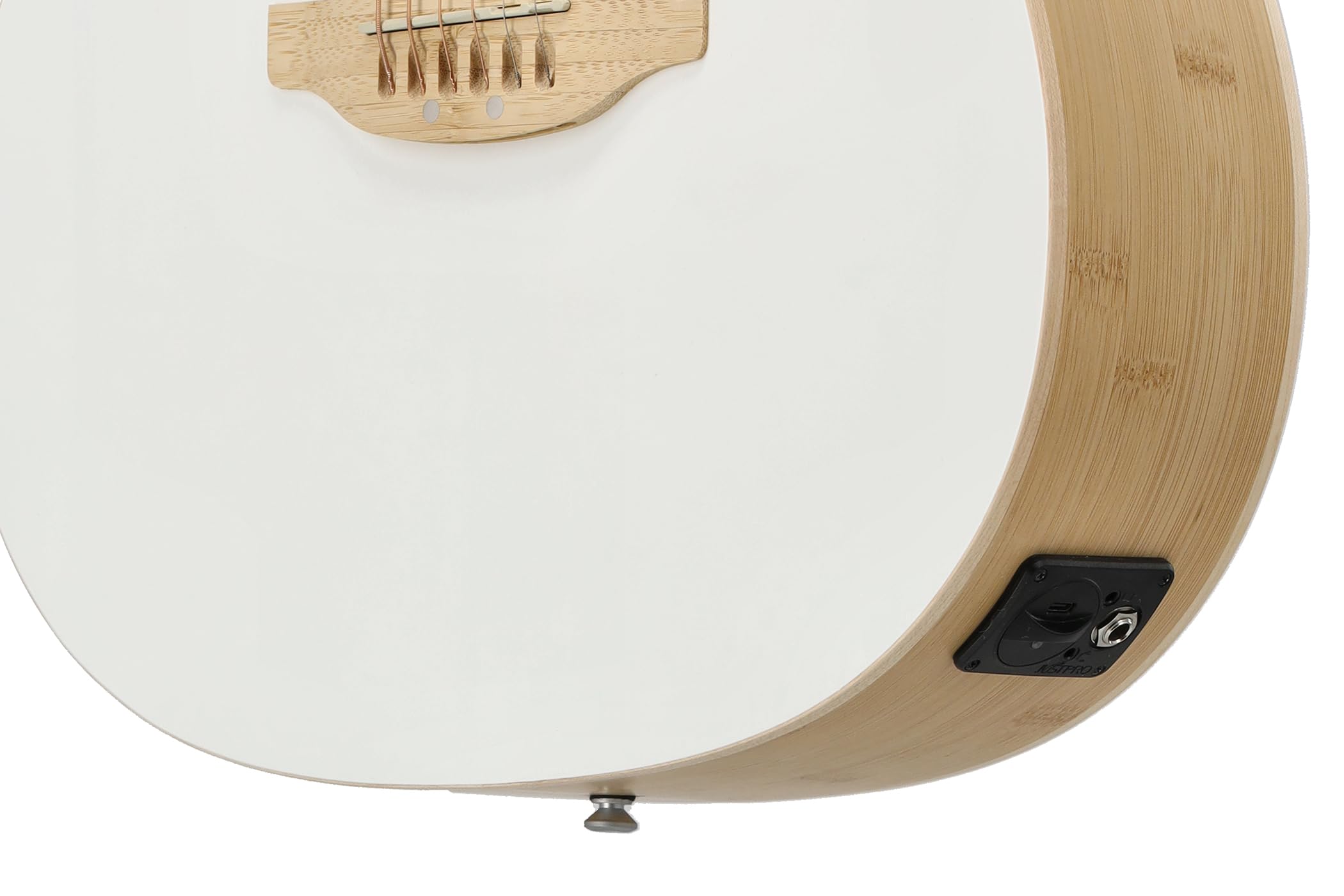 Chitarra acustica elettrificata Applause Jump Blank Canvas AEO-69-6PS, tavola: abete europeo massiccio, preamplificatore con altoparlante ed effetti, meccaniche cromate opache