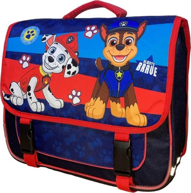 arlis Cartable Scolaire Licence - Qualité supérieure en 38 cm - Dimensions: Hauteur 33cm, largeur 38 cm, profondeur 14 cm - Cartable équipé de réflecteurs...