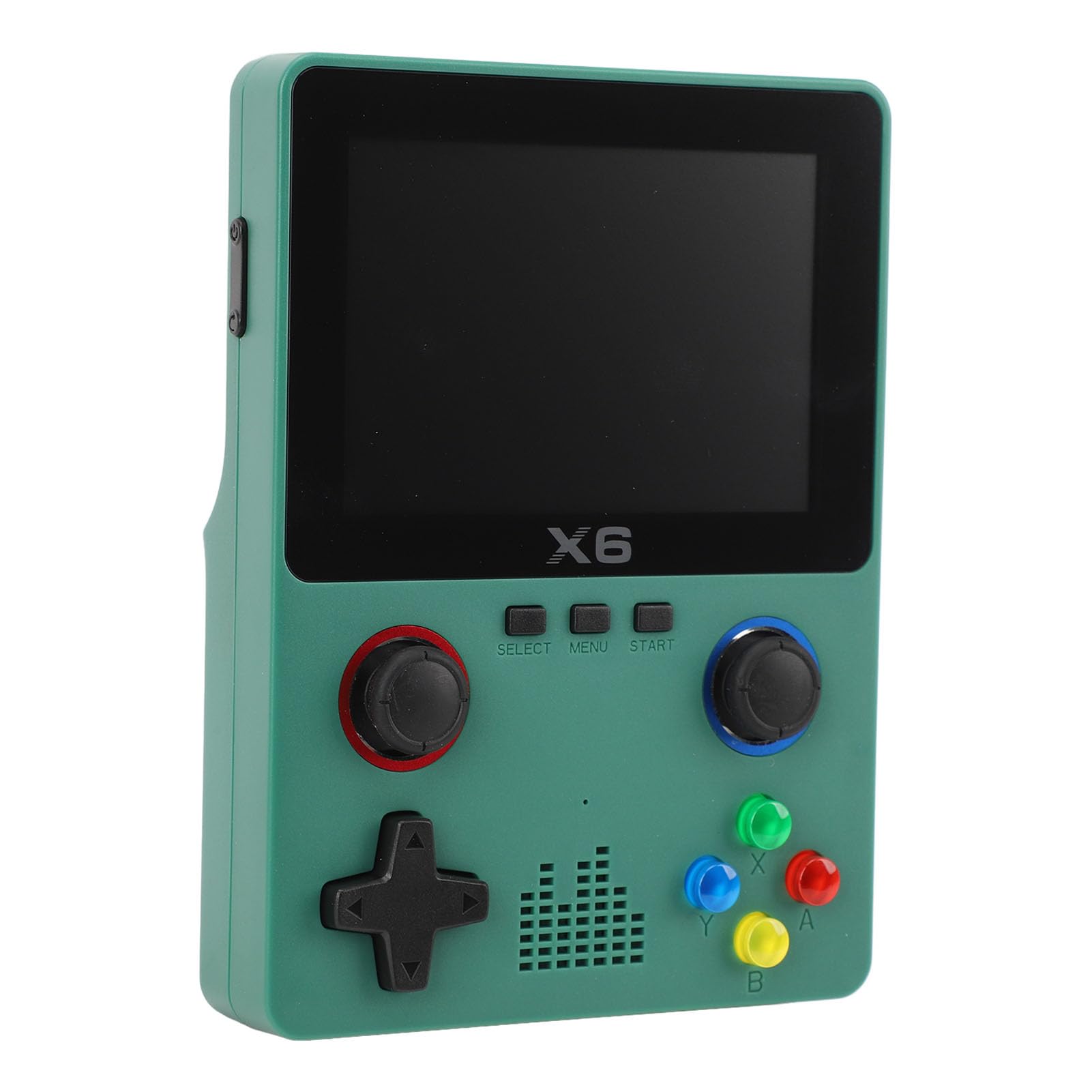Eujgoov Console di Gioco retrò Portatile HD con Doppio Rocker, Grande Scheda di Memoria, Ideale per i Giocatori Adulti (Green)