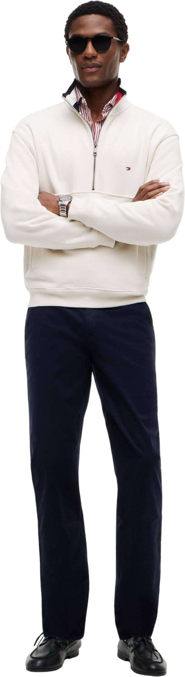 Tommy Hilfiger Uomo Pantaloni Core Denton 1985 Pima Cotton Chino