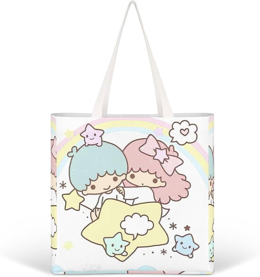 Amazon.co.jp: Generic キキララ トートバッグ 帆布 通勤 通学 軽量