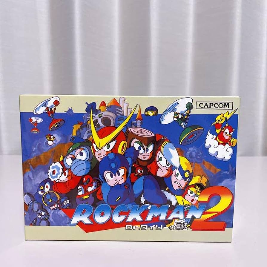 ロックマン　ゲームパッケージ付きTシャツ　LL 2個セット ロックマン ゲームパッケージ付きTシャツ LL 2個セット