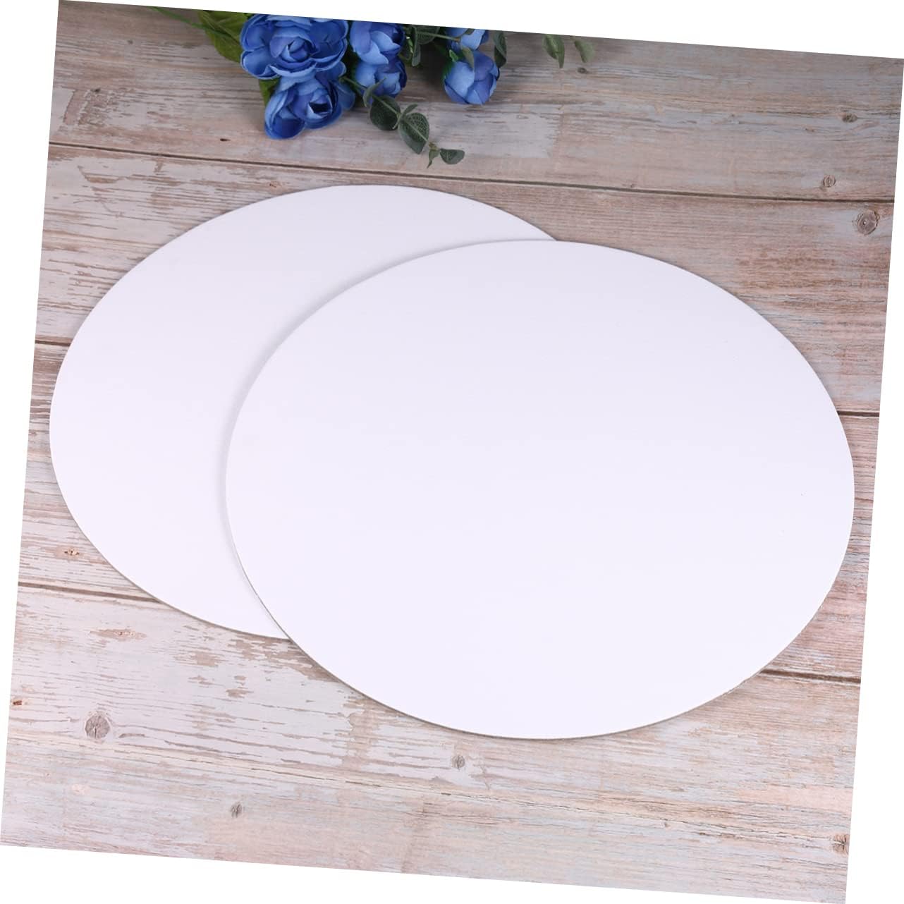 Canvas Boards for Painting 25cm 6 Pack White Panels
