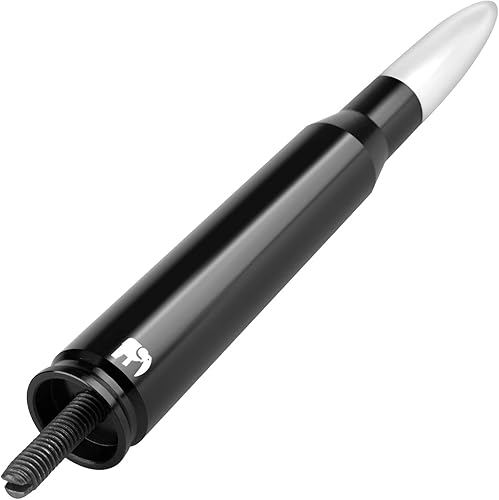 Antena estilo bala calibre 50, compatible con todos los camiones Dodge RAM (RAM 1500, RAM 2500 o RAM 3500 1994-2023) Diseñada para una recepción Antena estilo bala calibre 50, compatible con todos los camiones Dodge RAM (RAM 1500, RAM 2500 o RAM 3500 1994-2023) Diseñada para una recepción