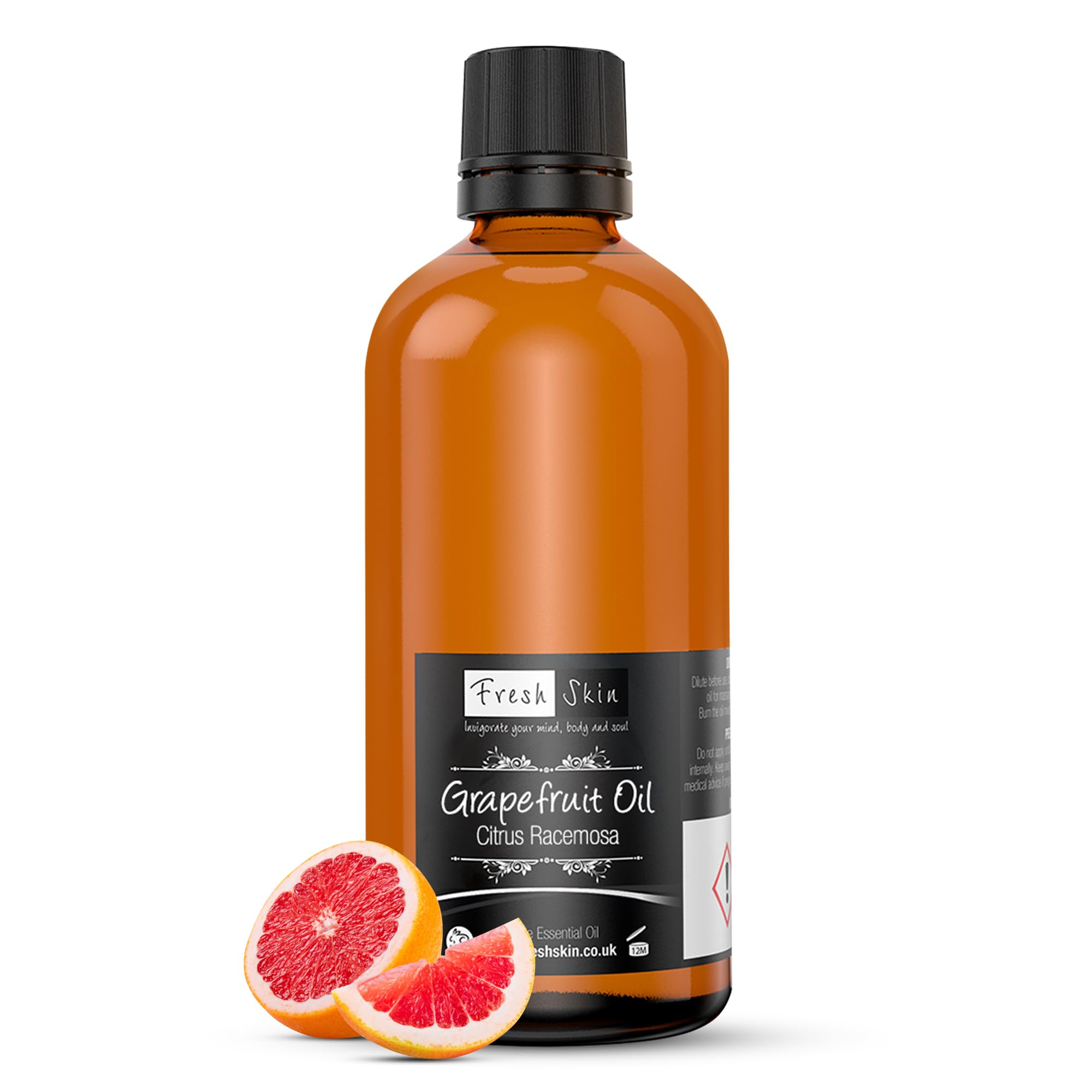 freshskin beauty ltd Grapefruit Essential Oil 100ml 100% Pure Natural  Essential Oils