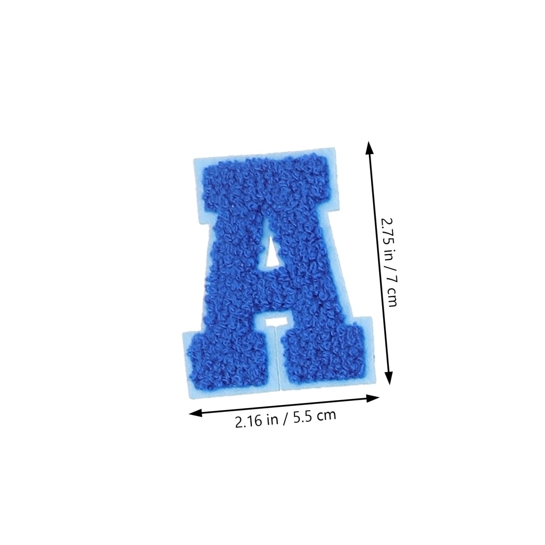 Ciieeo 4 Sets Aufnäher Zum Aufbügeln Mit Buchstaben Stickerei-patch-aufkleber Für Die Reparatur Von Kleidung Stickerei-patches 26 Stück X 4