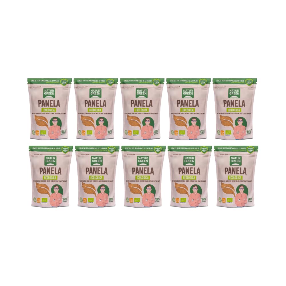 NaturGreen Panela 500 g Pack 6 unidades
