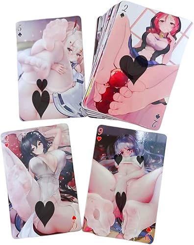 LANMANSIDI Experimenta la última aventura de anime con nuestras barajas de cartas estándar sin censura - con cartas de póker hentai!