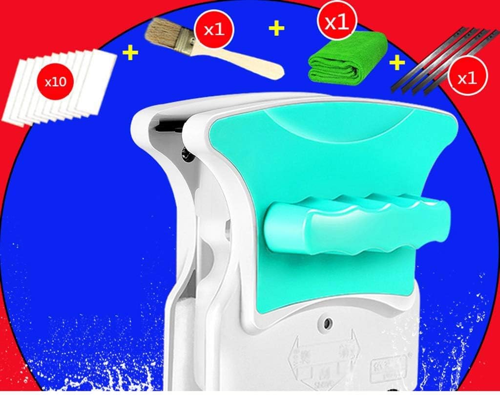 Double-sided Glass Cleaner Double-layer Hollow Cleaning Window Scraping Tool