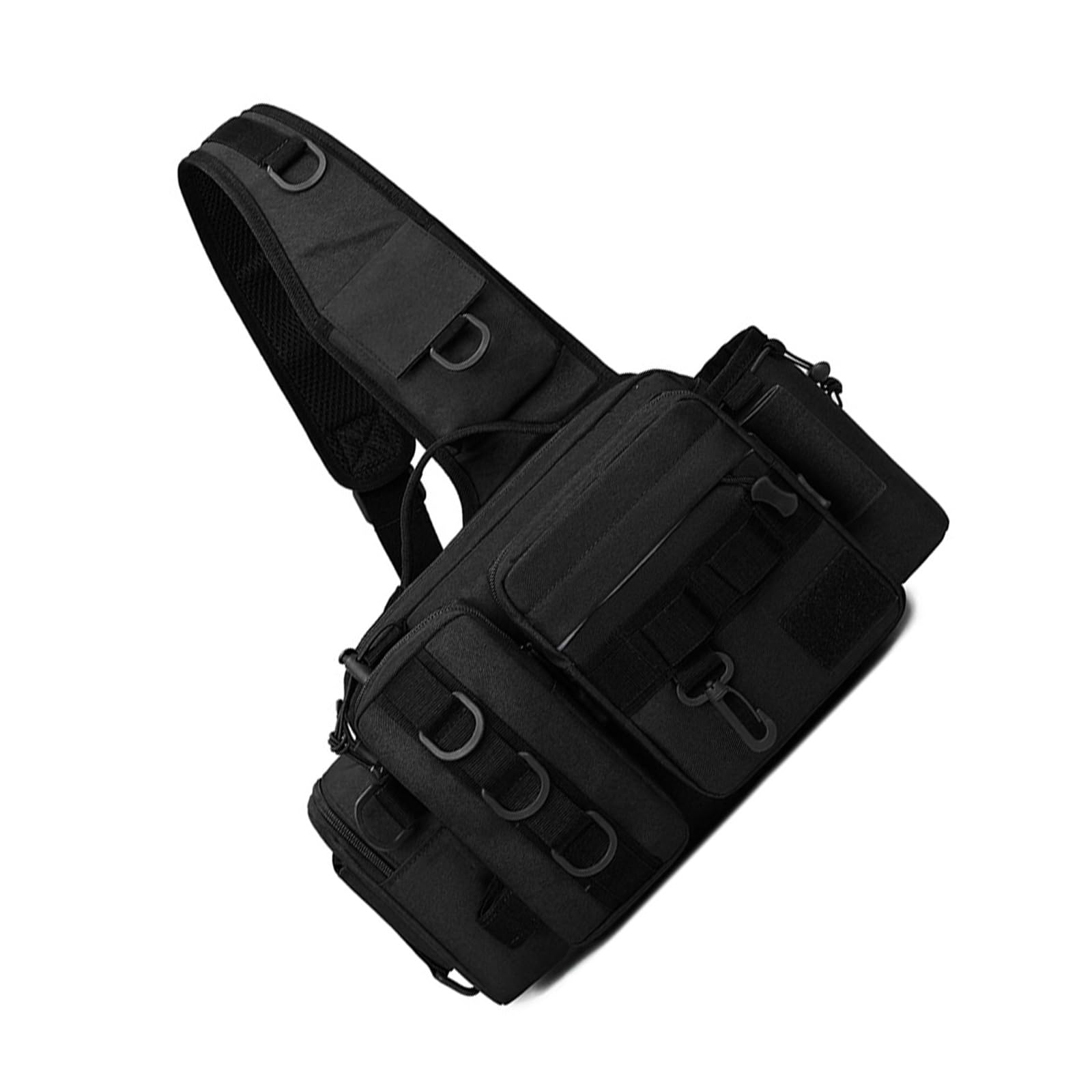 Borsa da campeggio di grande capacità impermeabile multifunzionale esche marsupio borsa a tracolla all'aperto borsa da pesca borsa per esche borsa da pesca borsa per attrezzi da pesca borsa