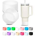 KTKUDY 2Pcs Silicone Boot for Stanley Boot Quencher Tumbler 30 oz 40 oz & IceFlow 20 oz 30 oz & Intended for Hydro Flask Water Bottle 12-24 oz - Protective Cup Bottom Accessories Fit Stanley Cup Boot
