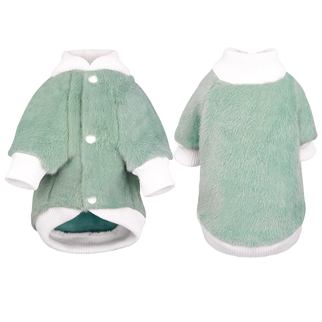 Chaqueta De Terciopelo Para Perros Medianos Y Pequeños – Chaleco Cálido De Felpa Engrosada Para Otoño E Invierno
