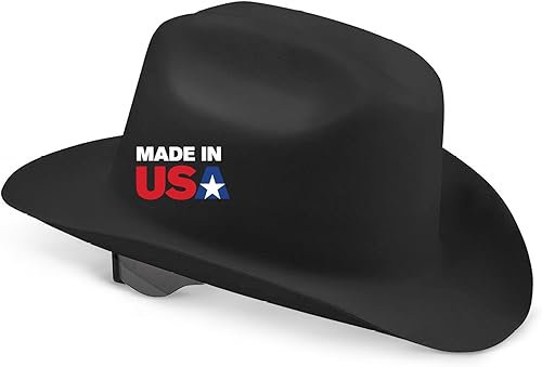 Jackson Safety Sombrero duro de vaquero - Suspensión de trinquete de 4 puntos - Estilo Western Outlaw - Varios colores disponible en Yaxa Guatemala