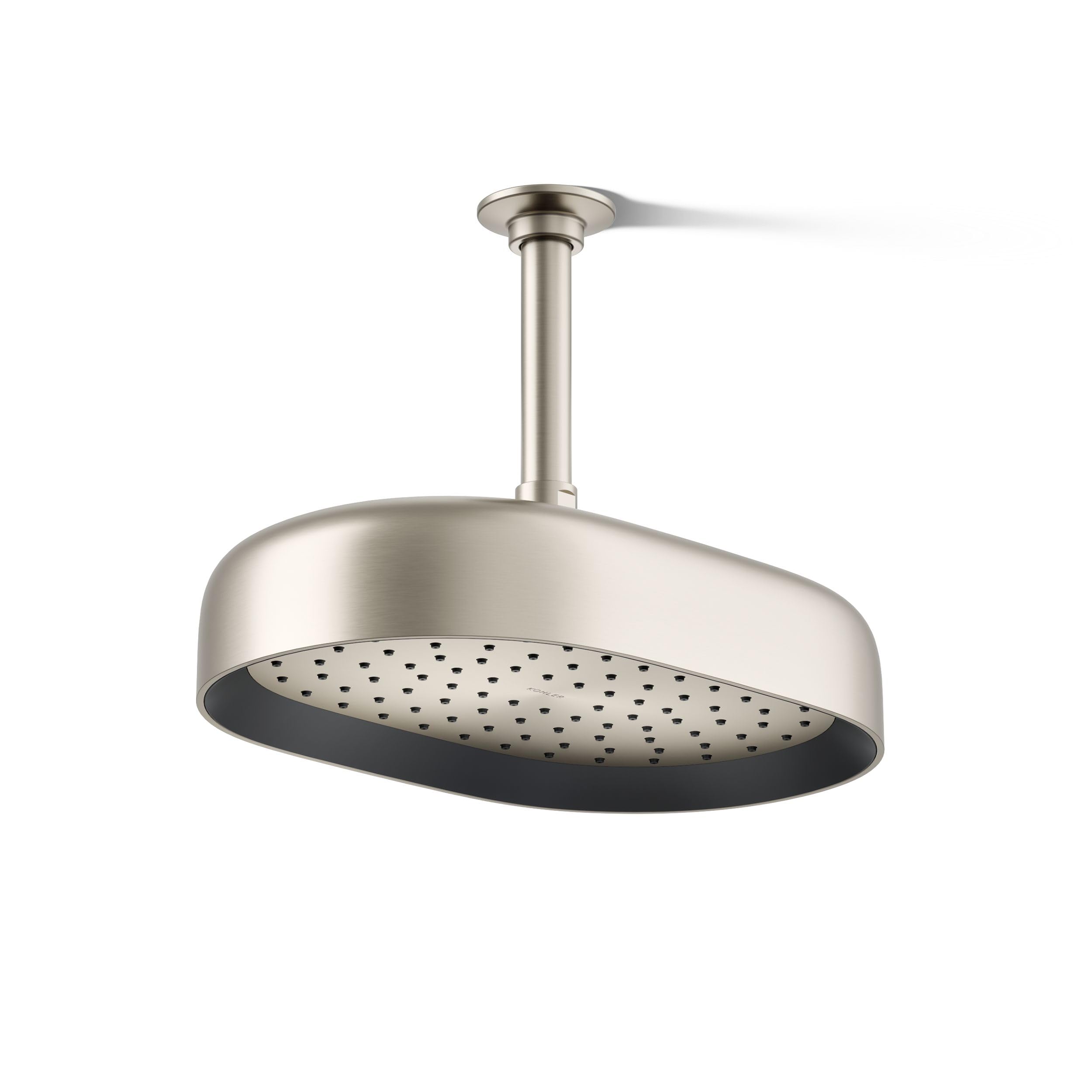 Kohler 26293-G-BN Statement Rainhead Showerheads, Vibrant Brushed Nickel