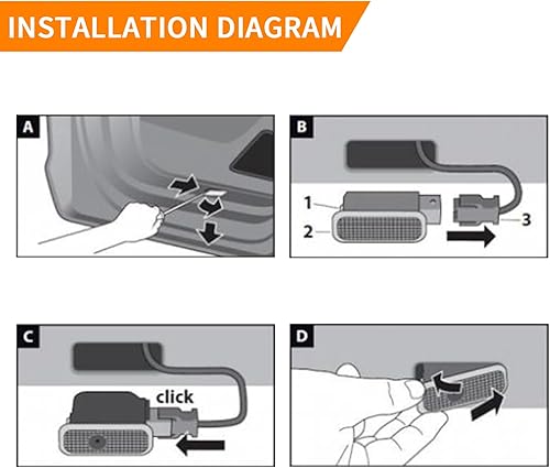 Miniatura 6 de 2 luces de puerta con logotipo que nunca se desvanecen, luz de proyección de charco de bienvenida de sombra fantasma compatible con el automóvil