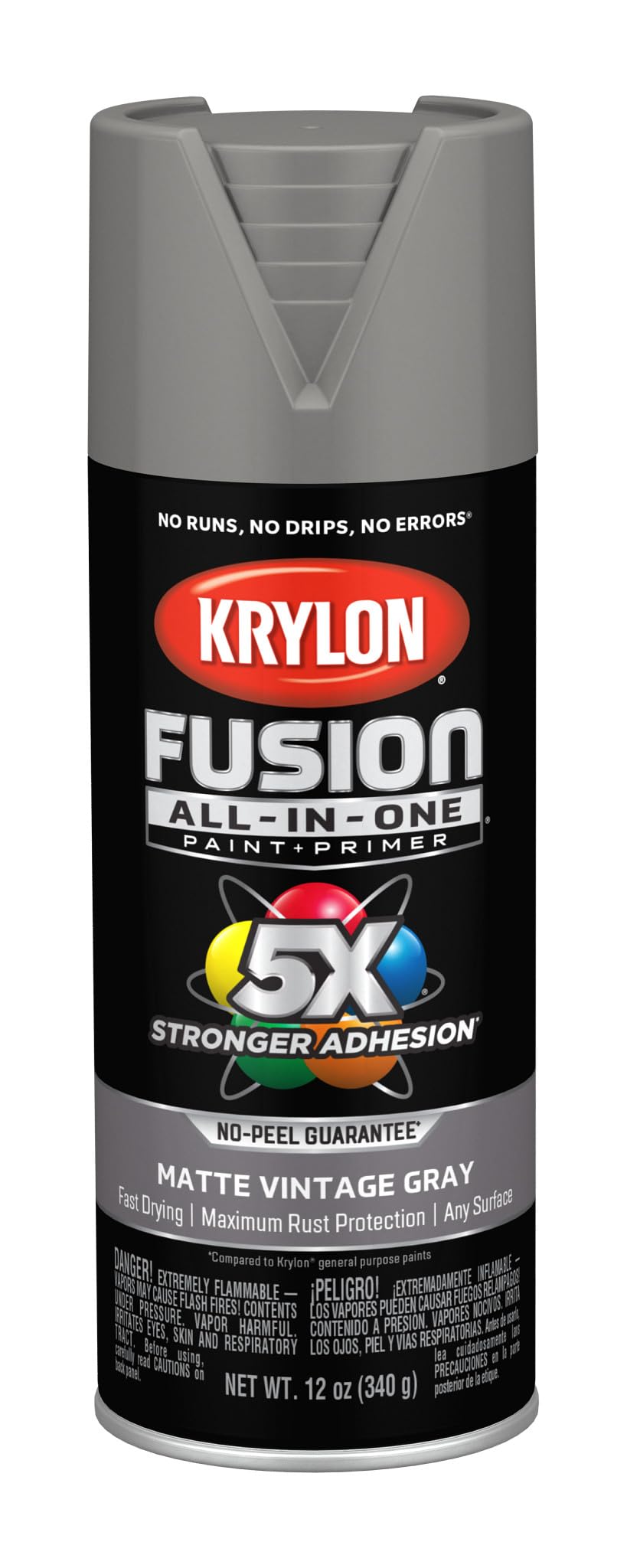 Fusion All-In-One, Matte, Vintage Gray, 12 oz