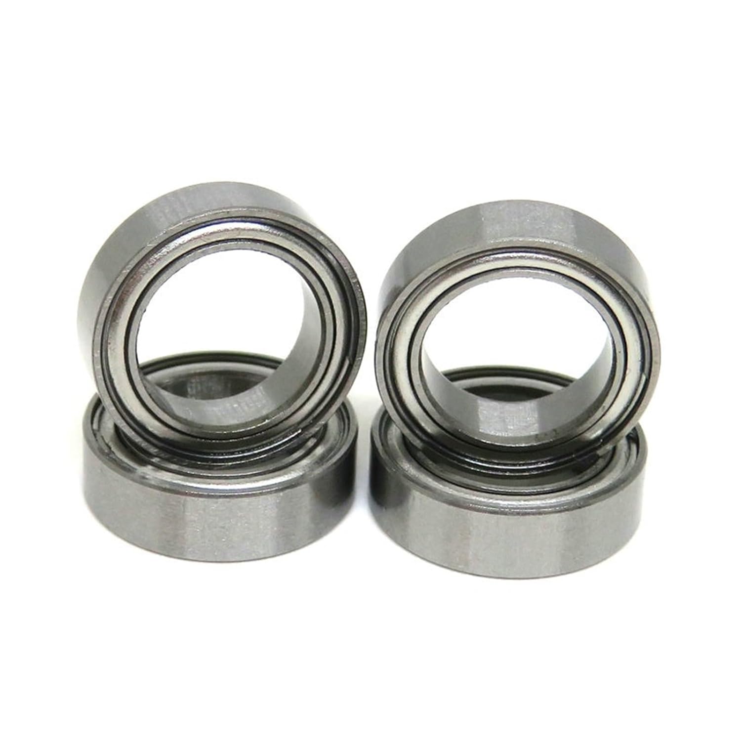 10Pcs SMR126ZZ Stainless Steel Bearing 6x12x4mm Ball Bearings Shielded MR126 MR126ZZ SMR126Z SMR126 Z ZZ L1260ZZ 6 * 12 * 4mm(SMR63Z 3x6x2.5mm)