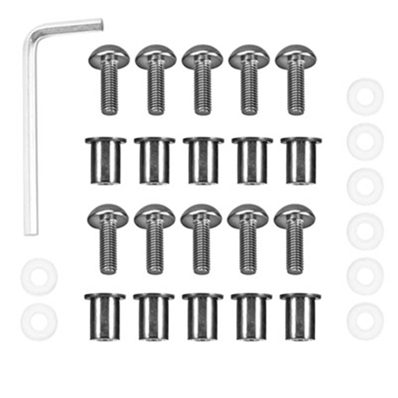 Kompatibel Mit Suzuki 10pcs Motorrad Windschutzscheibe Wellnuts Schraube M5 Bolzen Karosserie Verkleidung 5mm Well Nuts Metrische Motorrad Schrauben Und Muttern Kit
