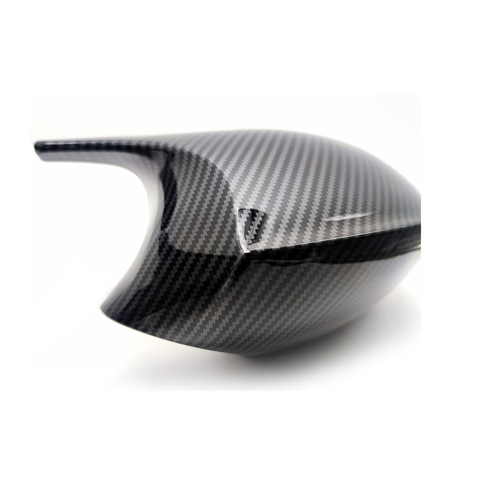 Viviance Styl M3 Wzór ABS Pokrowce na lusterka boczne kompatybilne z BMW E81 E82 E87 E88 E90 E91 2005-2007 E92 E93 2006-2009 - wzór z włókna węglowego