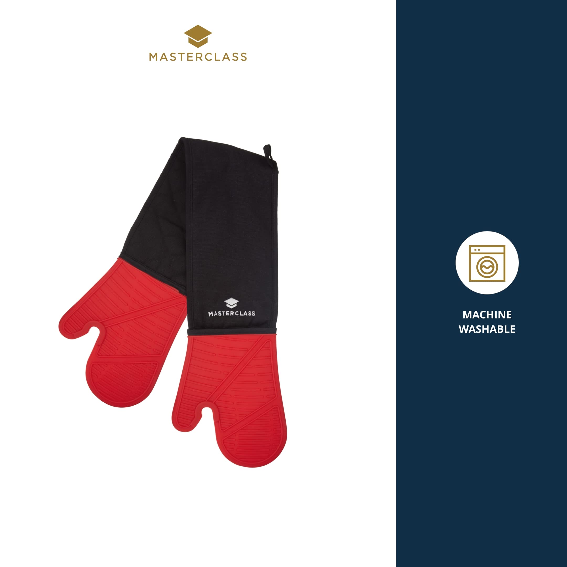 Gants De Four Double Face En Silicone Et Coton - Résistance Jusqu'à 250°C - Antidérapants Et Imperméables - Sans BPA Gants De Four Double Face En Silicone Et Coton - Résistance Jusqu'à 250°C - Antidérapants Et Imperméables - Sans BPA