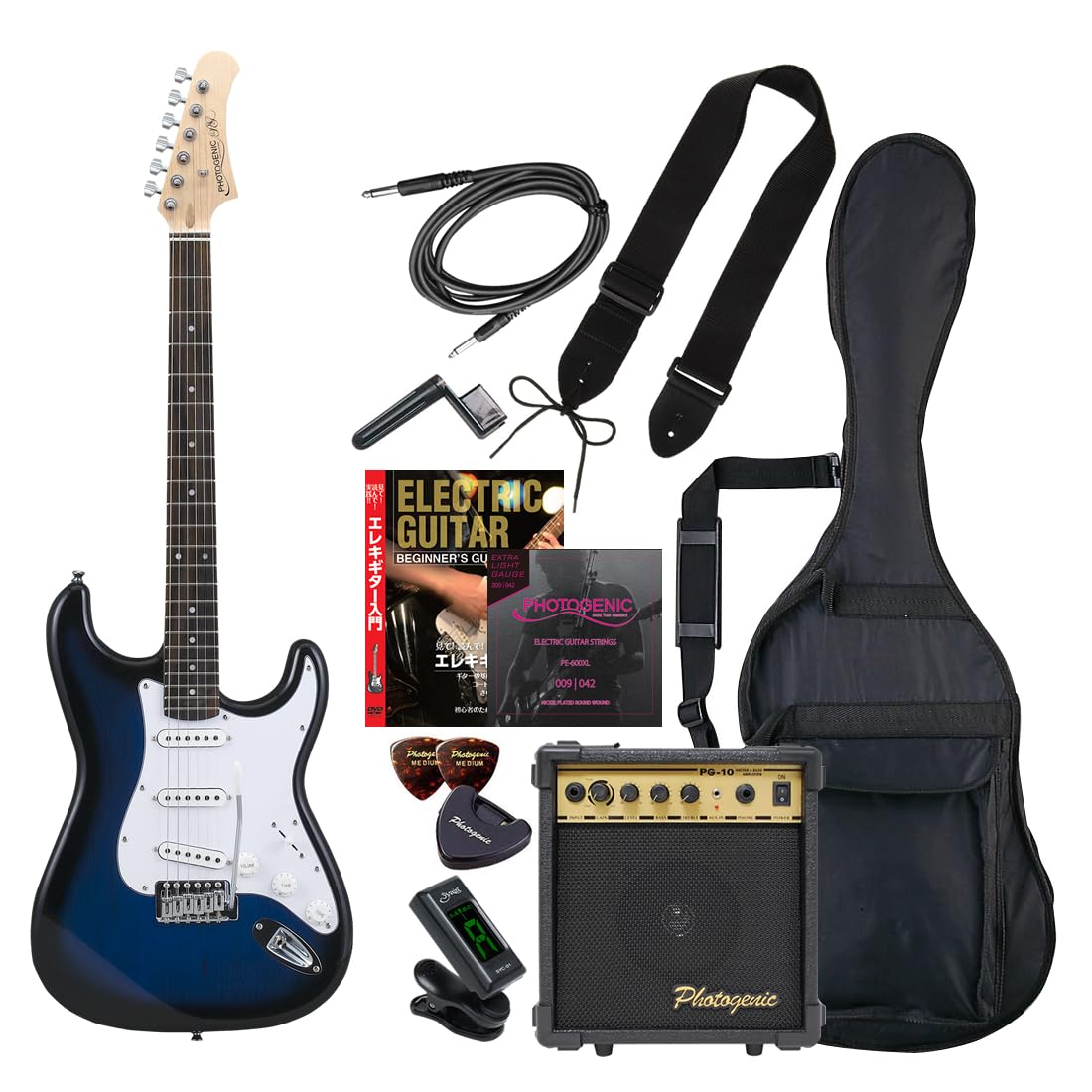 Amazon | Photogenic フォトジェニック エレキギター 初心者入門