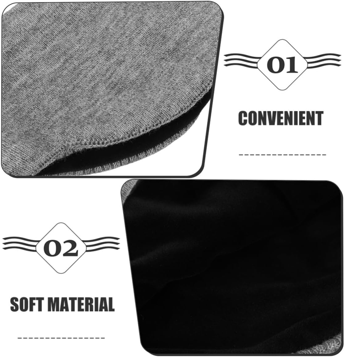BETOOKY 2 Pcs Noise Cancelling Sleep Earmuffs for Men and Women, Breathable Fine Plush Ear Muffs Headband, Comfortable Outdoor and Office Naps Ear Cover