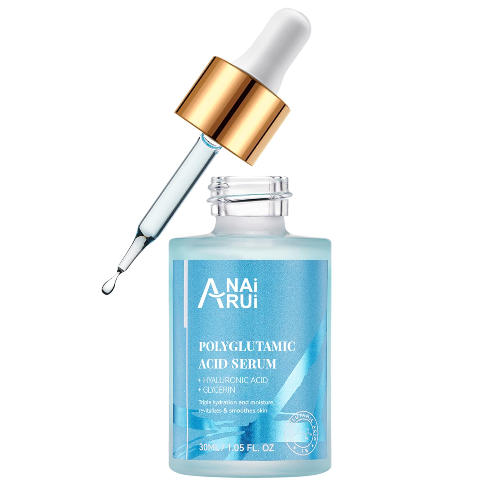 Amazon.com: ANAI RUI Polyglutamic Acid Moisturizing Serum with