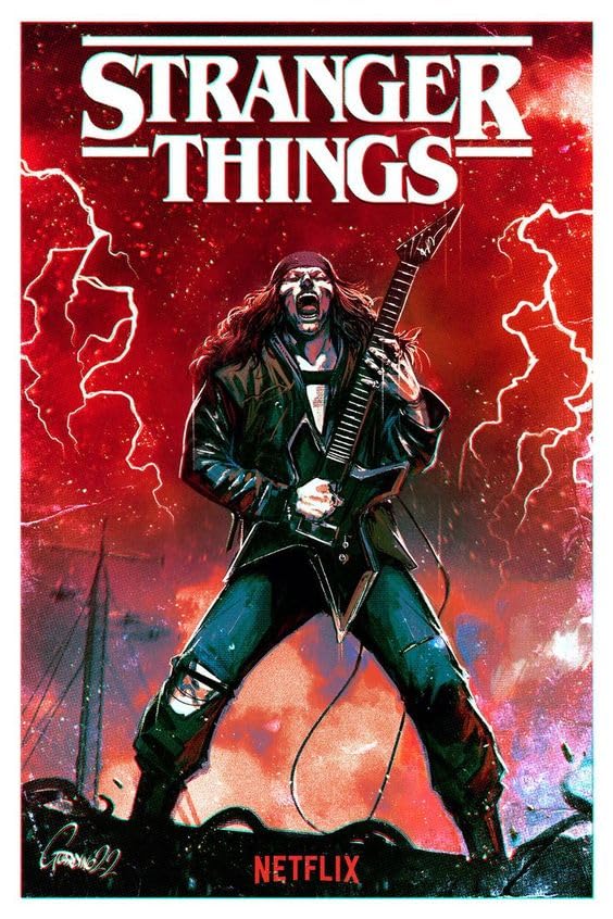 Stranger Things Poster - 12x18 Inches | 170 GSM Gloss Finish