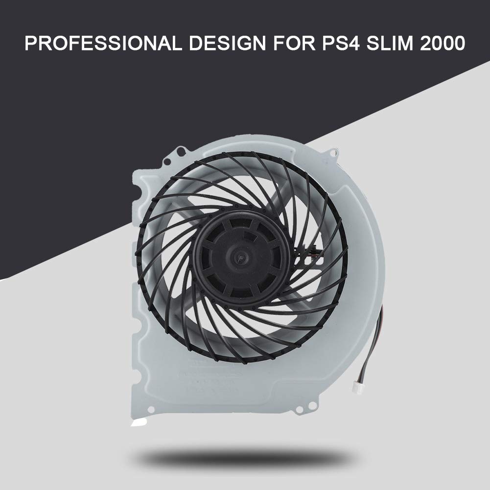 Topiky Ventilateur de Refroidissement pour pièce de réparation de Rechange de Ventilateur Interne en ABS pour Slim 2000