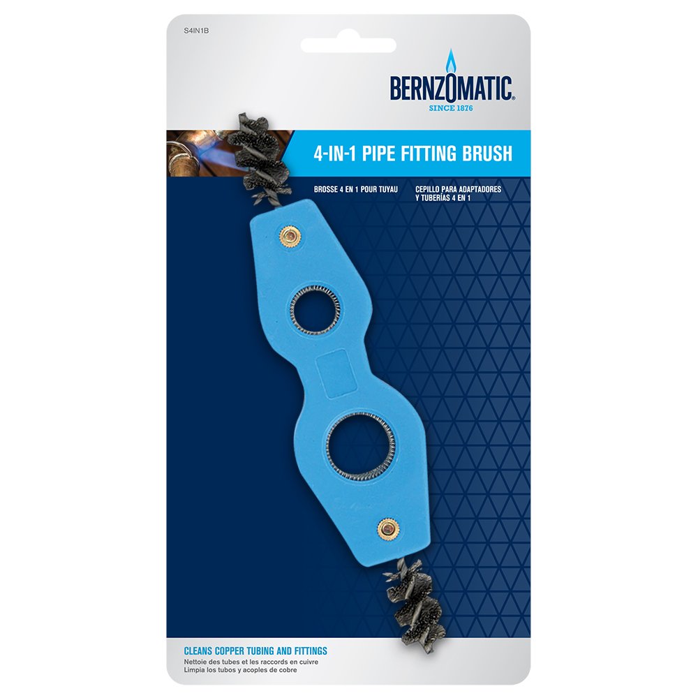 Bernzomatic19648 S4N1B Four-in-One Brush 1/2-Inch and 3/4-Inch