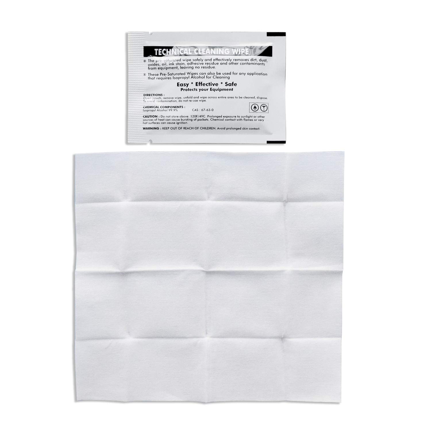 99.9% Technical Prep Pads,Multi-Purpose cleaning Wipes to Surfaces/Electronics for Computers, Laptops, Mobiles (WIPESPACKOF5)-image-21