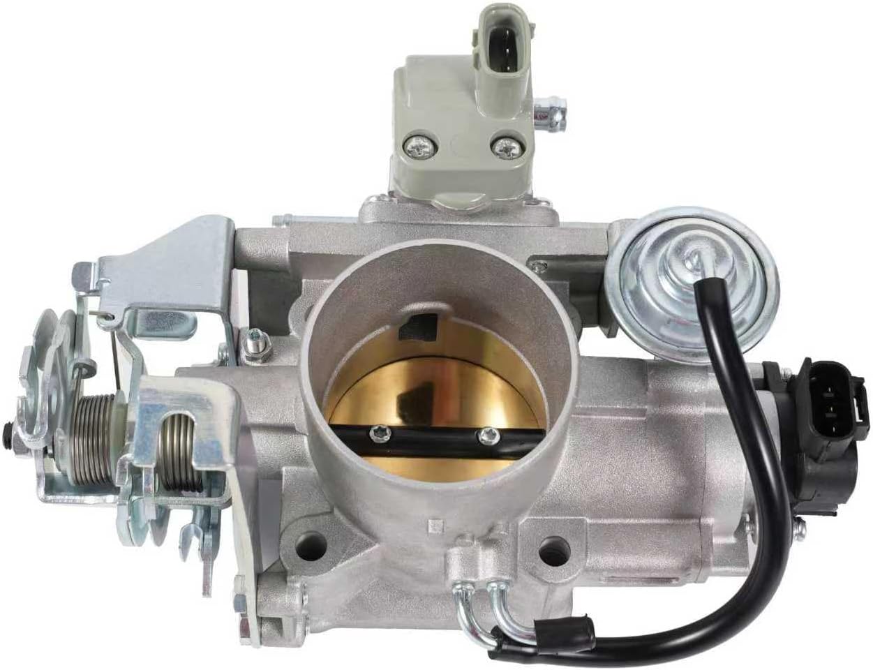 Throttle Body Assembly 22210-62220 22210-62230 Compatible with 1995-2004 Toyota Tacoma 3.4L, 1996-2002 4Runner 3.4L, 1995-1998 T100 3.4L, 2000-2004 Tundra 3.4L V6# 2221062220 2221062230