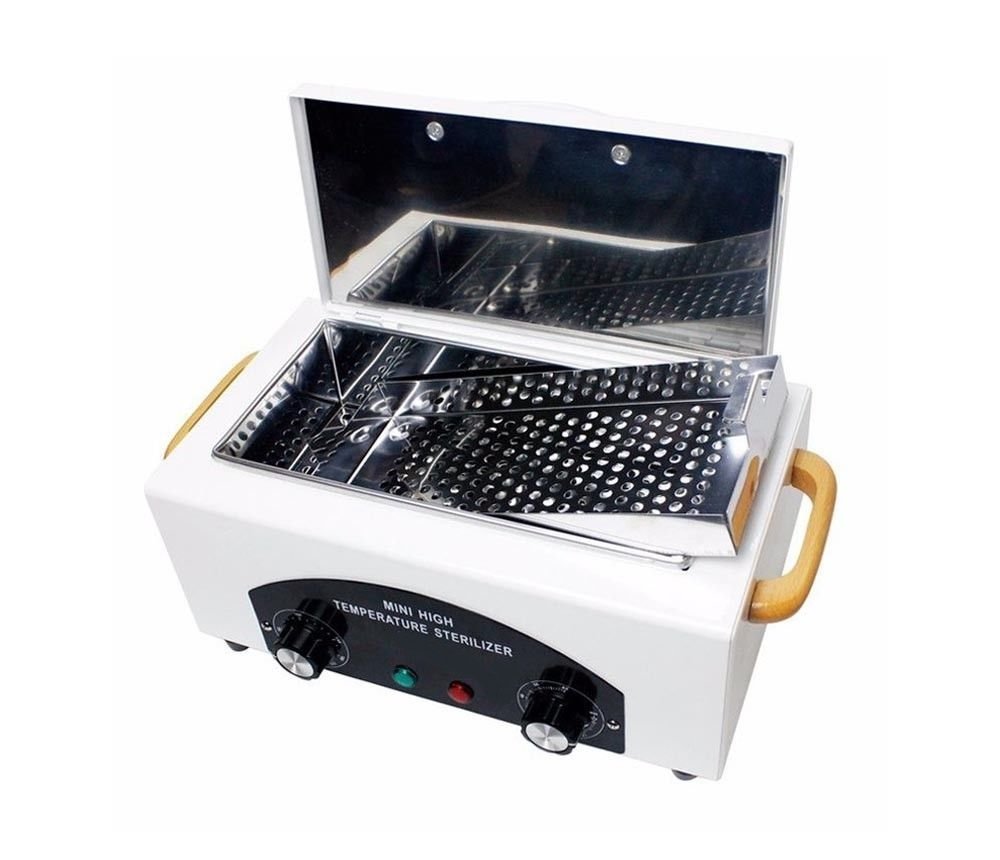 TEMPO DI SALDI Sterilizzatore Professionale A Secco Per Accessori Estetista Utensili 200°C Max