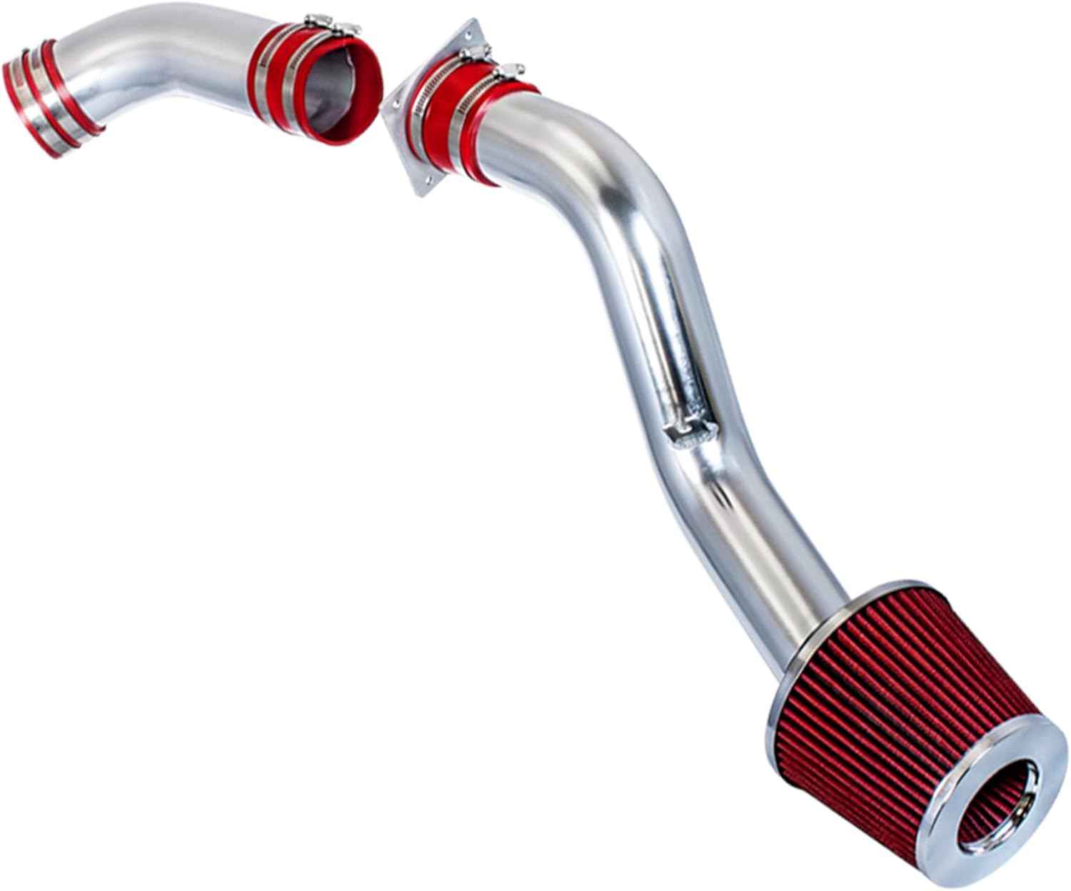 RSG Cold Air Intake Kit with RED Filter Compatible For 03-06 350Z V6 Z33 Fairlady Coupe