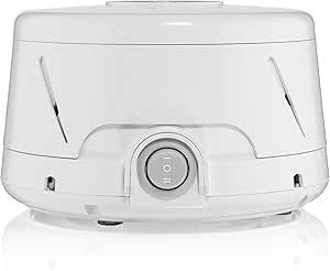 Yogasleep Dohm Classic (White) The Original White Noise Sound Machine, Soothing Natural Sounds from a Real Fan, Sleep Therapy for Adults &amp; Baby, Noise Cancelling for Office Privacy &amp; Meditation