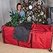 [XXL Rolling Duffle Bag Tree Storage] - 12 Foot Christmas Tree Storage Bag | Heavy Duty Dolly-Style Frame with Wheels and Expandable Top to Fit Artificial Trees up to 12 Feet Tall | Santa's Bags