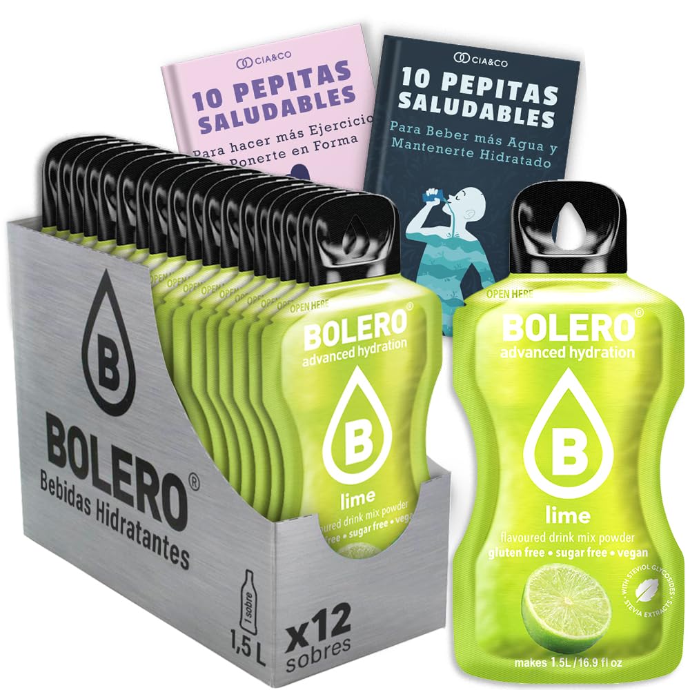 24 x Bebida Bolero COLA Hidratante Sin Azucar (24x9 grs) + 30 Pepitas Saludables para una vida más sana by Cia&Co — view 66