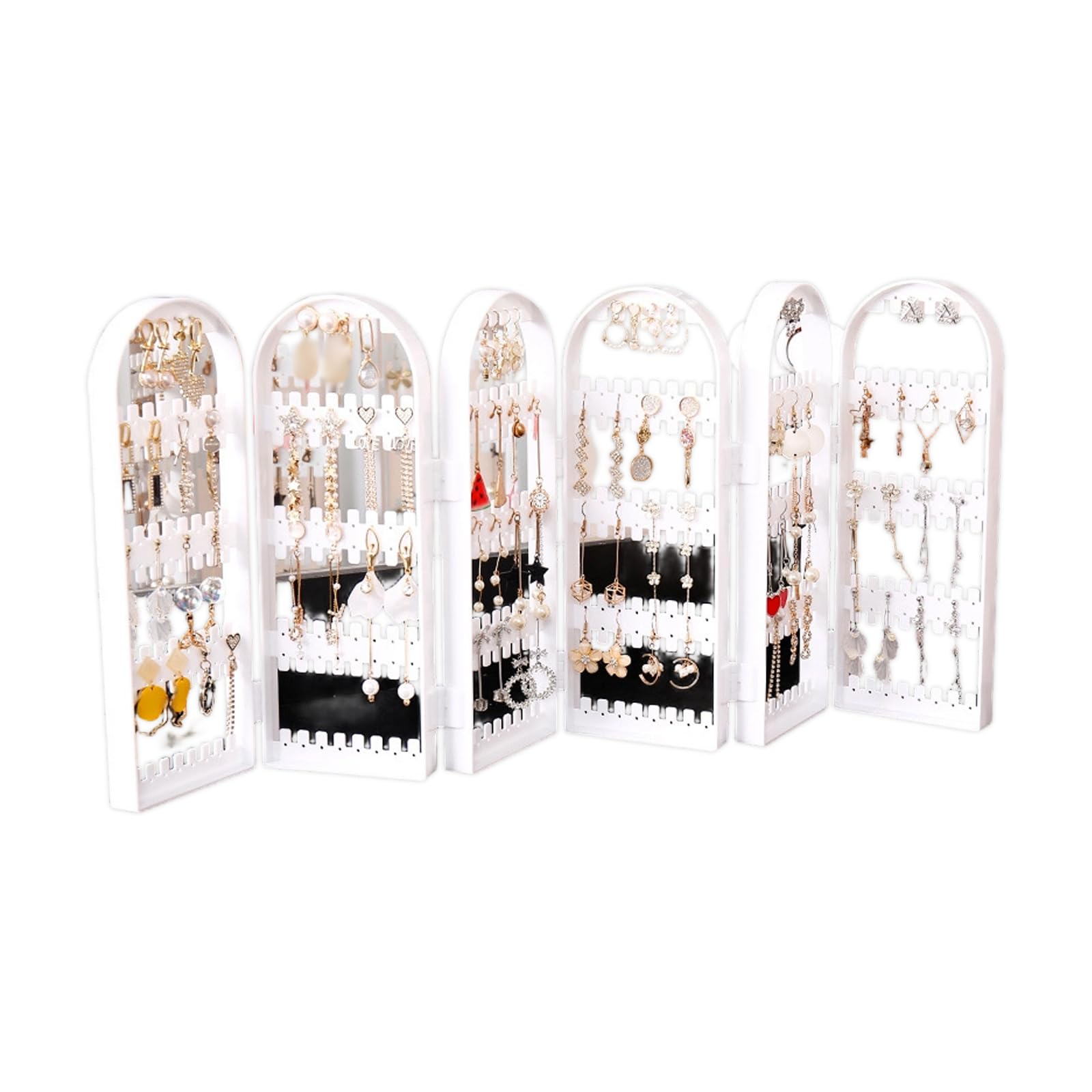 EXQIOUR Clear Earring Display Rack Delicate Earring Organizers for Elegant Showcase in Shops and Home Decors Home Jewelry Display